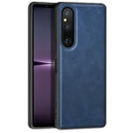 Sony Xperia 1 V Mobilskal TPU PU-Läder - Blå