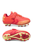 Top Star F.g. Jr Sport Sports Shoes Football Boots Red Hummel