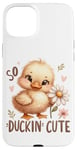 iPhone 15 Plus Cute Yellow Chick Duck Sea Duck Quack Animal Adorable Phrase Case