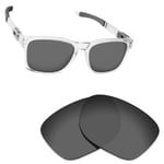 Hawkry Polarized Replacement Lenses for-Oakley Catalyst Sunglass Sport Black