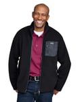 Mens Sherpa Fleece Frankie Jacket Warm Full Zip Micro Fleece Stylish Chest