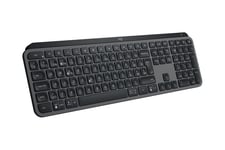 Logitech MX Keys S - tangentbord - QWERTZ - tysk - grafit Inmatningsenhet