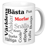 Mugg - Världens bästa morfar