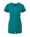 Workwear World WW185 Ladies Crystal Cascade Feature Neck Beauty Salon Spa Therapist Work Wear Tunic (10, Lagoon)