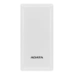 4711085940926 POWER BANK USB 20000MAH WHITE/PBC20-WH ADATA 