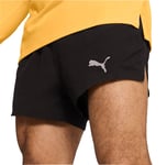 Puma Run Ultraweave Velocity Mens Running Shorts Black 3 Inch Breathable Jogging