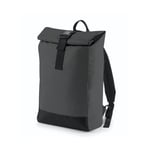 Bag Base Reflective roll-top backpack - Black/reflective - One Size