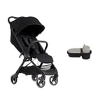 Silver Cross - Clic Compact Pushchair with Snack Tray - Travel Stroller - Foldable & Lightweight Stroller - Cabin Size - Newborn to 4 Years - Space