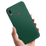 Samsung Galaxy A40 - Skal/Mobilskal Mörkgrön Mörkgrön