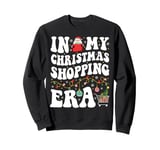 In My Christmas Shopping Era Cute Holiday Merry Xmas Women Sweatshirt