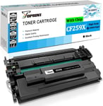 [avec Puce] Cartouche de Toner Compatible 59X CF259X (59A CF259A) Noir Haut Rendement 10000 Pages pour HP M404 M404dw M404dn M404n M406 M406dn M428 M428dw M428fdw M428fdn M428m M430 M430f M304.[G400]