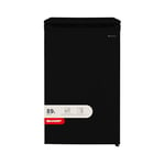 SHARP SJ-UE080M4B-EN Undercounter Fridge, with Icebox, E Rated, 48 cm, Black