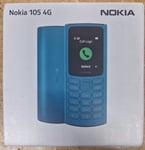 Nokia 105 4G 1.8" IPS Display - Dual Sim Unlocked 4G