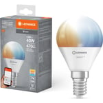 Ledvance Smart+ Wifi E14 klotlampa, justerbar vit, 4,9W, 1 st