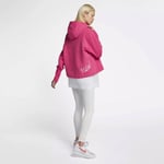 NIKE NSW FLEECE WOMENS HOODIE SIZE S (AH8690 674) PINK/ WHITE