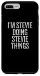 Coque pour iPhone 7 Plus/8 Plus Je suis Stevie Doing Stevie Things Funny Vintage