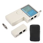 Testeur de fil de c&acirc;ble r&eacute;seau &agrave; distance 4 en 1, d&eacute;tecteur pour c&acirc;ble LAN USB BNC RL-45 RJ-11