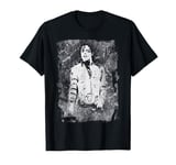 Michael Jackson Bad World Tour 1988 Black And White Splatter T-Shirt