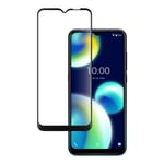 Wiko Protection d'Écran pour Wiko View 4 Lite avec Contour Noir Transparent