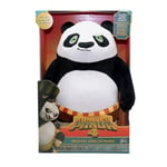 Kung Fu Panda Brawlin' Plush Toy with 10 Action Sounds - Soft & Cuddly Po the Panda - For Kung Fu Panda Movie Fanatics, Encourages Imagination & Interactive Play - Durable & Ideal for All Ages