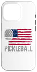 iPhone 16 Pro Pickleball American Flag July 4 Independence Day Case