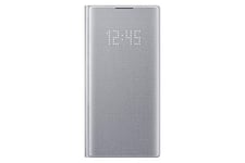 Samsung Original Galaxy Note 10 LED View Cover Case - Silver