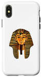 Coque pour iPhone X/XS King Pharaoh Tutankhamun King Tut Pharaoh Ancient Egyptian