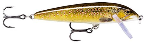 Rapala - Leurre de Pêche X Rap CountDown - Matériel de Pêche avec Construction Balsa - Leurre Pêche en Eau Douce - Fabriqué en Estonie - Prof de Nage 0.6 - 1.2 m - Taille 5cm / 4g - Live Rainbow Trout