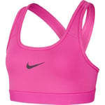 Nike G NP Bra Classic 1 Soutien-Gorge de Sport Fille, Fire Pink/Fire Pink/Fire Pink/(Black), FR : M (Taille Fabricant : M)