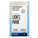 Mushrooms For Life Organic Lion&apos;s Mane - 60 Capsules