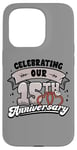 iPhone 15 Pro 15th Wedding Anniversary Celebrating 15 Years Matching Gift Case