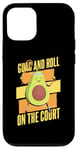 iPhone 12/12 Pro Funny Tennis Player Avocado Guac And Roll On The Court Case