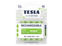 Tesla uppladdningsbart batteri AA LR06 2400 Mah (4 st) - 2293480