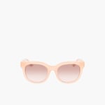 Lacoste Lunettes Croco Skin ovales acétate Taille Taille unique Rose