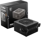 MAG A650BN Bloc d'alimentation,Prise EU-650W,Certifié 80 Plus Bronze,PSU ATX,Rail Unique 12V,Circuit DC vers DC,Ventilateur 120mm-Garantie 5 Ans