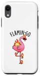 iPhone XR Flamin-go Funny Flamingo Pun Case