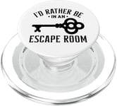 Cool Escape Room Game Design for Escape Room Player PopSockets PopGrip for MagSafe