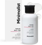 Minimalist Salicylic Acid Face Cleanser 100ml oily skin salicylic acid, LHA, zin