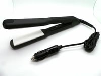 12v Camping Caravan Festival Car Portable Heated Hair Straighteners UK SELLER