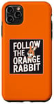 iPhone 11 Pro Max Follow the Orange Rabbit - Bitcoin Cryptocurrency Crypto Case