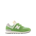 New Balance 574 Kids Sneakers Med Kardborreband Chive | Grön | 35 EU