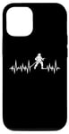 Coque pour iPhone 15 Pro pompier battement de coeur pompier cadeau de pompier