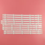 Barre rétroéclairage LED tv pour LG 42 pouces, 42LA620S, 1413A, 1414A, 1215A, 1216A, 1217A 2 set Nipseyteko