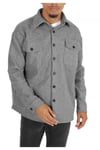 Surchemise Polaire Gris Homme