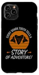 iPhone 11 Pro Shark Teeth Collector Fossil Hunting Paleontology Megalodon Case