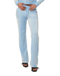 Del Ray Classic Velour Pant Pocket Design W Powder Blue (XS)