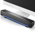 USB Wired Soundbar High-quality Plastic-made Body For Hoom