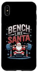 Coque pour iPhone XS Max Salle de sport Bench Like Santa Christmas