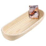 Birkmann 208995 Banneton à Pain allongée Bois Beige 40,5 x 15,0 x 6,5 cm