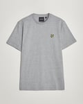 Lyle & Scott Crew Neck Organic Cotton T-Shirt Mid Grey Marl